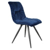 Arana Velvet Dining Chair - Blue
