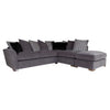 Atlantis Sofa - 2 Corner 1 with Stool (Pillow Back)