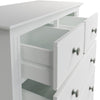 Provence White Chest of Drawers - 2 Over 3