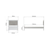 Provence White Bed