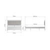 Provence White Bed