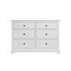 Provence White Chest of Drawers - 6 Drawer