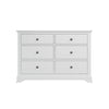 Provence White Chest of Drawers - 6 Drawer