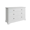 Provence White Chest of Drawers - 6 Drawer