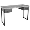 Fusion Stone Desk With Drawers