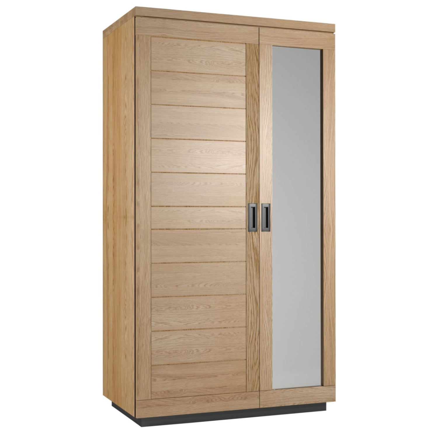 Fusion Oak Wardrobe - Double