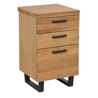 Fusion Oak Filing Cabinet