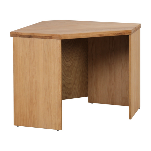 Fusion Oak Corner Desk