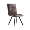 Ripley Industrial Dining Chair - Brown