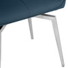 Sloane Dining Swivel Chair - Blue