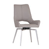 Sloane Dining Swivel Chair - Taupe