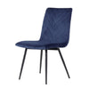Soho Retro Dining Chair - Blue Velvet