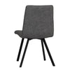 Lamport Diamond Stitch Dining Chair - Grey