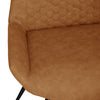 Teeton Honeycombe Stitch Dining Chair - Tan