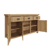 Oakdale Oak Sideboard - 3 Door