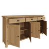 Oakdale Oak Sideboard - 4 Door