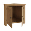 Oakdale Oak Corner Cabinet