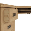 Oakdale Oak Computer Desk - Corner