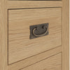 Oakdale Oak Computer Desk - Corner