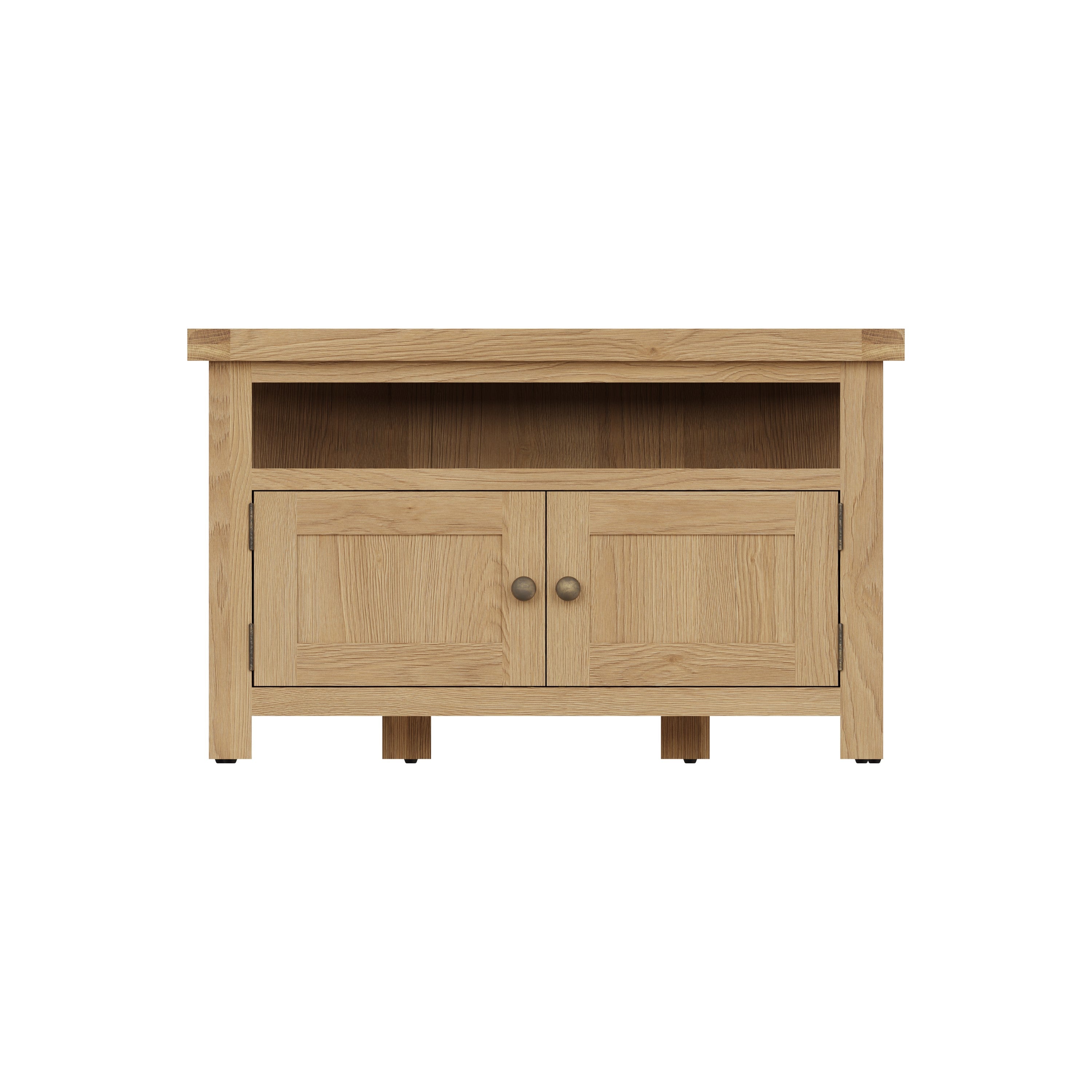 Oakdale Oak TV Unit - Corner