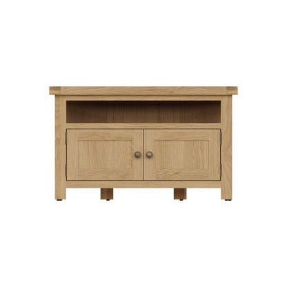 Oakdale Oak TV Unit - Corner