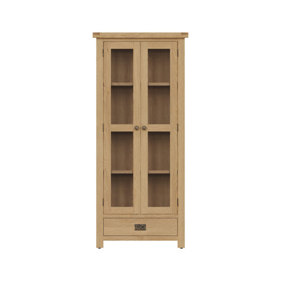 Oakdale Oak Display Cabinet