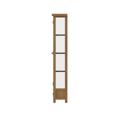 Oakdale Oak Display Cabinet