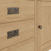 Oakdale Oak Sideboard - 2 Door, 6 Drawer