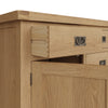 Oakdale Oak Sideboard - 2 Door, 6 Drawer