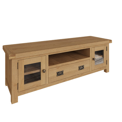 Oakdale Oak TV Unit - Large