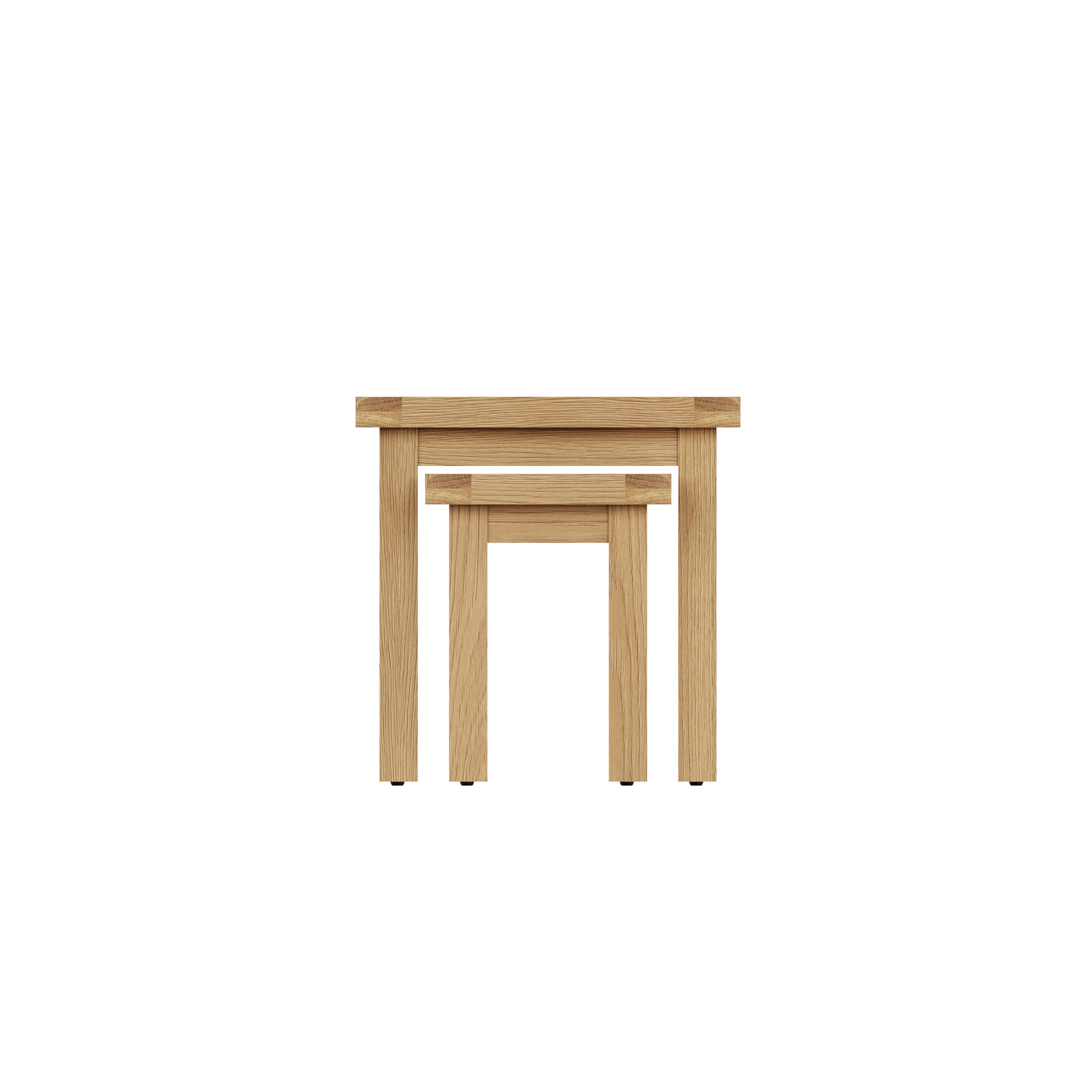 Oakdale Oak Nest of 2 Tables CO-N2T