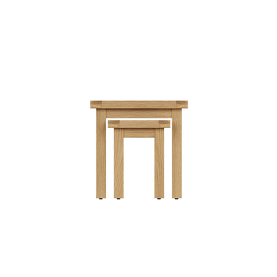 Oakdale Oak Nest of 2 Tables CO-N2T