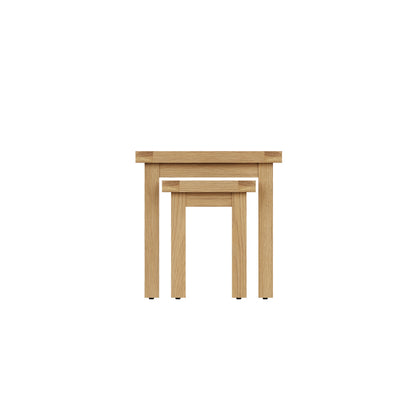 Oakdale Oak Nest of 2 Tables CO-N2T