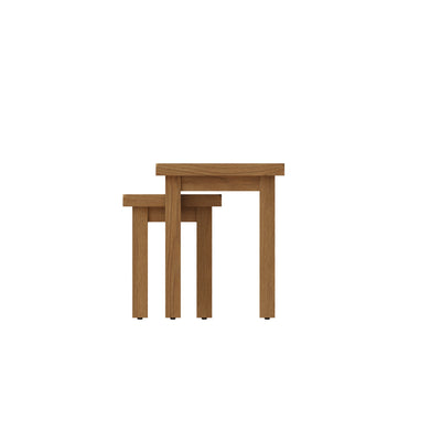 Oakdale Oak Nest of 2 Tables CO-N2T
