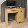 Oakdale Oak Computer Desk - Single