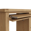 Oakdale Oak Computer Desk - Single