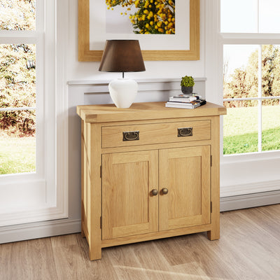 Oakdale Oak Sideboard - 2 Door, 1 Drawer