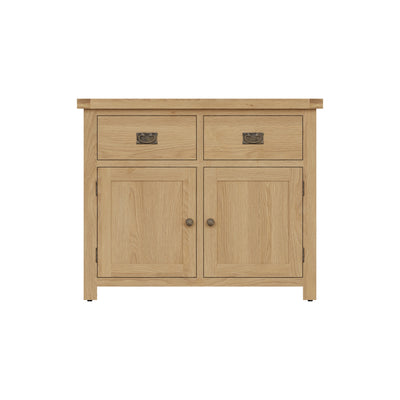 Oakdale Oak Sideboard - 2 Door, 2 Drawer