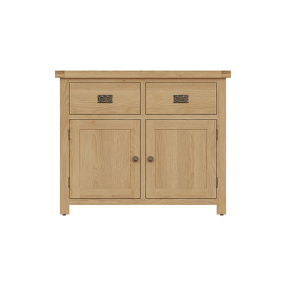 Oakdale Oak Sideboard - 2 Door, 2 Drawer