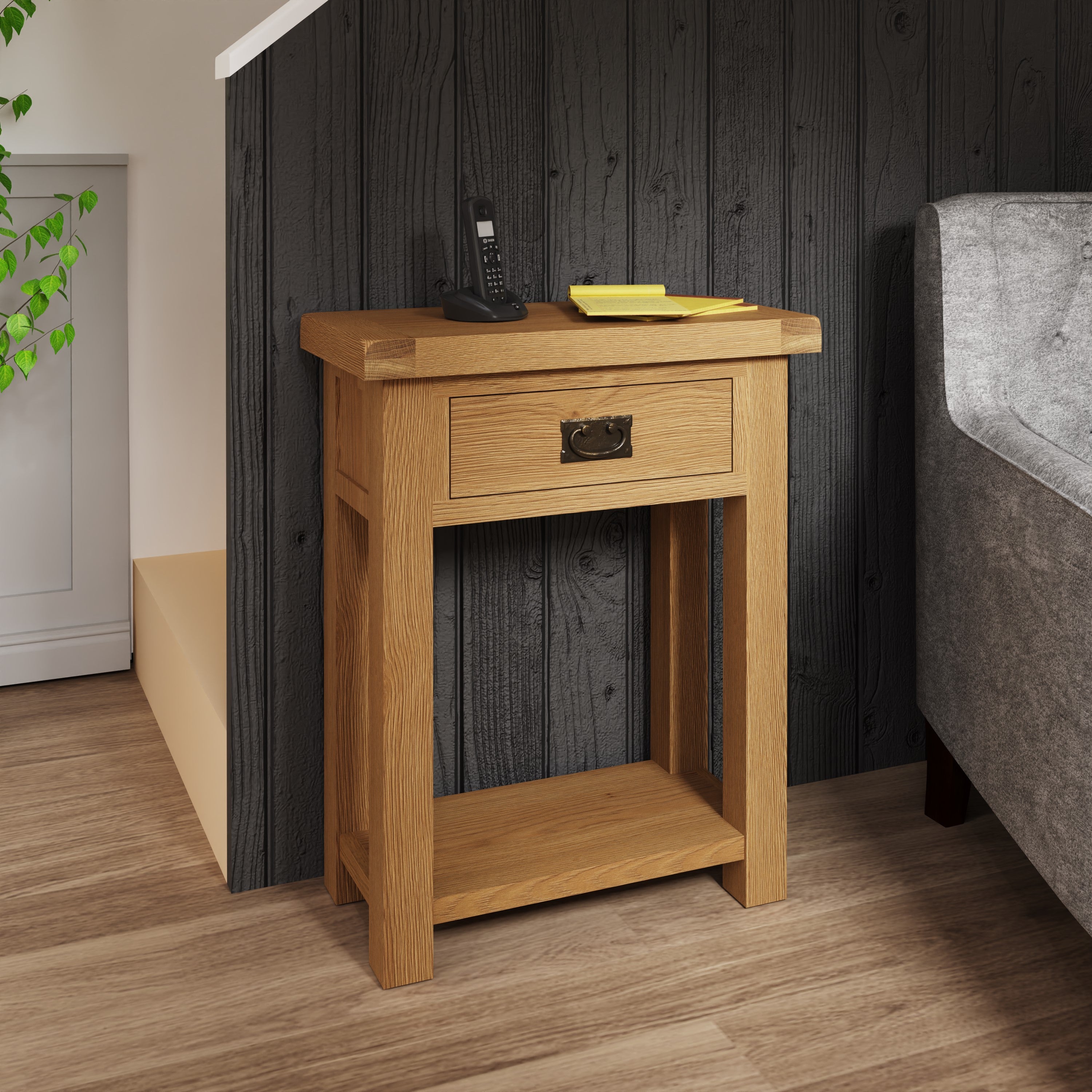 Oakdale Oak Telephone Table