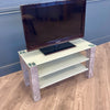 Concrete Style & Glass - Small TV Unit (90cm)