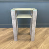 Concrete Style & Glass - Small Console Table