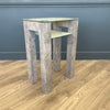 Concrete Style & Glass - Small Console Table