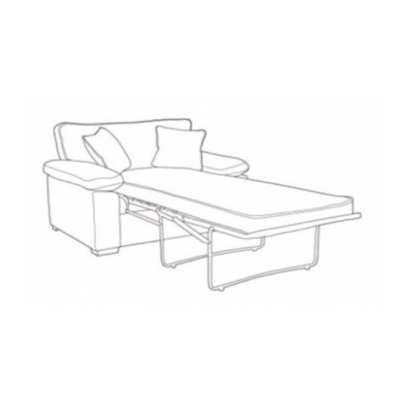 Dexter Sofa - Arm Chair Sofa Bed With Standard Mattress