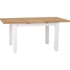 Earlham White Painted & Oak 1.2m Butterfly Extending Table