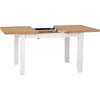 Earlham White Painted & Oak 1.2m Butterfly Extending Table