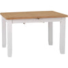 Earlham White Painted & Oak 1.2m Butterfly Extending Table