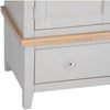 Earlham Grey Painted & Oak 2 Door Wardrobe