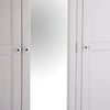 Earlham Grey Painted & Oak 3 Door Wardrobe