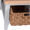 Earlham Grey Painted & Oak Coffee Table